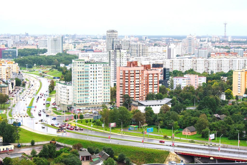 Jacuzzi Apartcomplex Kaskad, Панорамный Вид Центр Минска Εξωτερικό φωτογραφία