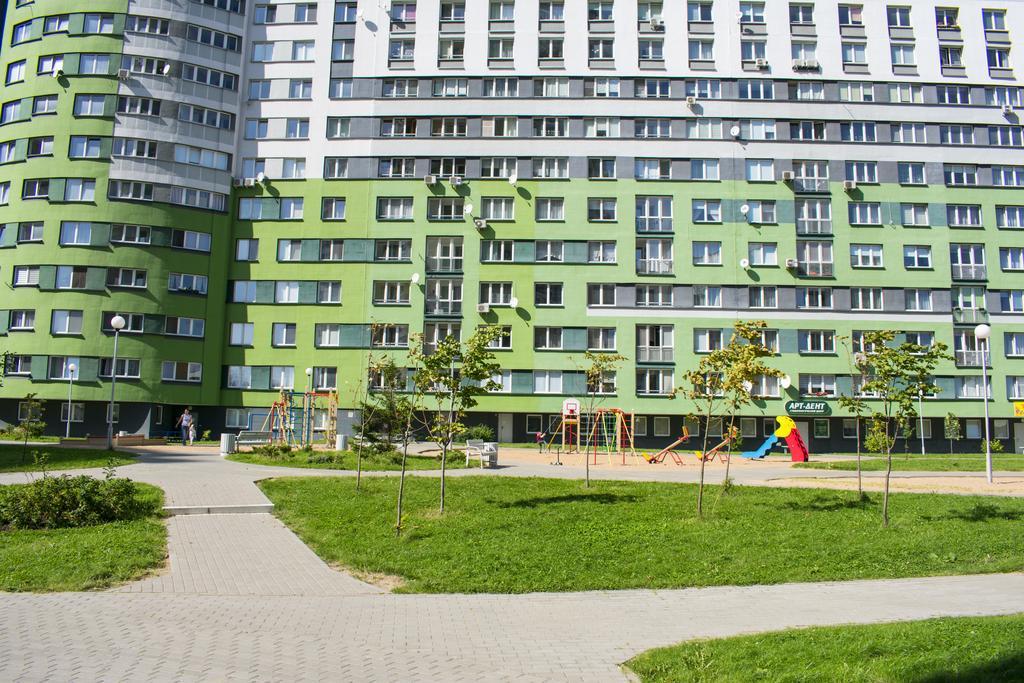 Jacuzzi Apartcomplex Kaskad, Панорамный Вид Центр Минска Εξωτερικό φωτογραφία